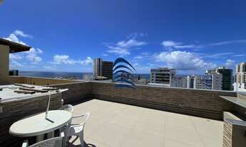 Imagem 5: Cobertura Vista Mar Pituba com 04 pavimentos e 211m² no Residencial Rio Branco - 3 suítes