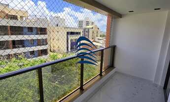 Imagem 2: Apartamento quarto/sala com 34m2, cozinha com área de serviço, varanda ampla e uma suíte