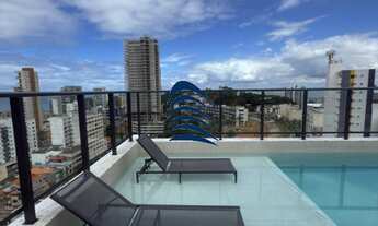 Imagem 3: BLUE BARRA 1/4 sala com suíte e varanda, 35,37m2 ( planta maior e com varanda ), andar al