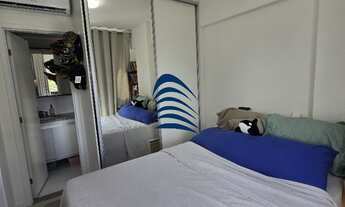 Imagem 3: Excelente apartamento na Barra, quarto e sala, porteira fechada, 29m2, 01 banheiro, 01 vag