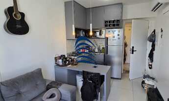 Imagem 2: Excelente apartamento na Barra, quarto e sala, porteira fechada, 29m2, 01 banheiro, 01 vag