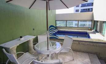 Imagem: Excelente cobertura duplex com piscina no