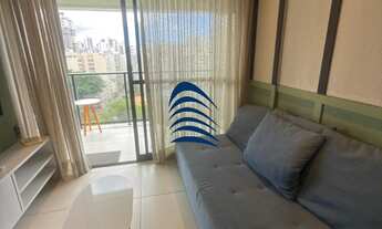 Imagem 1: BLUE BARRA 1/4 sala com suíte e varanda, 35,37m2 ( planta maior e com varanda ), andar al