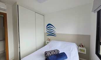 Imagem 2: Apartamento na Barra 2/4, sendo uma suíte, banheiro social, sala, varanda gourmet, cozin