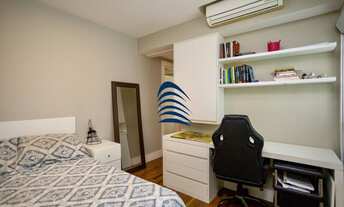 Imagem 4: Forest Ville - Alphaville I, apartamento com 3 suítes, sendo a Master com closet, sala amp