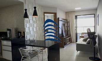 Imagem 5: Ondina Choice - Vista Mar Excelente Apartamento a venda 45,50m2 - 1/4 Armários Varand