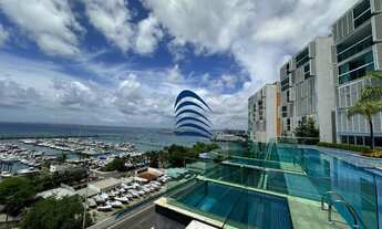 Imagem 2: CLOC MARINA RESIDENCE 1/4 SALA, ALTO LUXO, 60m2, VISTA MAR CINEMATOGRÁFICA, IMÓVEL NOVO