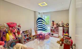 Imagem 4: Casa em fino acabamento, nova, terreno na melhor quadra do condomínio, lote plano, 5 ampla