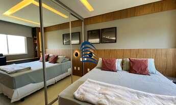 Imagem 3: Lindo apartamento em armação porteira fechada, 47m², 1 quarto com suíte e lavabo, sala int