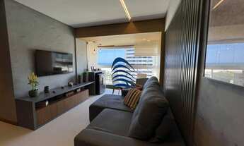 Imagem 7: Lindo apartamento em armação porteira fechada, 47m², 1 quarto com suíte e lavabo, sala int