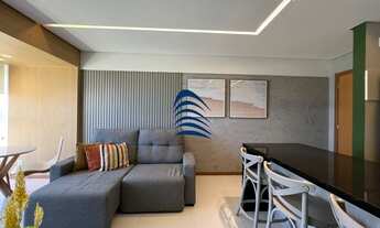 Imagem 5: Lindo apartamento em armação porteira fechada, 47m², 1 quarto com suíte e lavabo, sala int