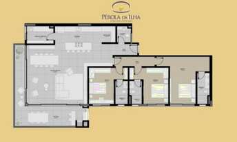 Imagem 4: Apartamento de Luxo à Venda em Florianópolis-SC, Bairro João Paulo: 3 Quartos, 3 Suítes, 4