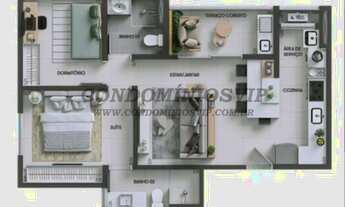 Imagem 3: Apartamento à venda em Sorocaba-SP, bairro Boa Vista: 2 quartos, 1 suíte, 2 salas, 1 banhe