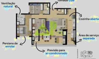 Imagem 6: APARTAMENTO 109M²/03 SUÍTES/SACADA/02 VAGAS