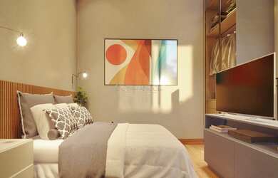 Imagem 3: Apartamento de 17m² à venda no One House no Portão em Curitiba/PR