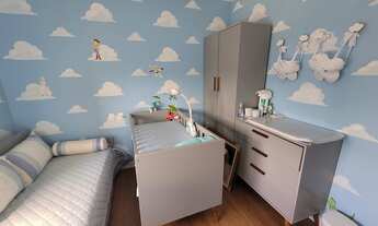 Imagem 2: Apartamento na Mansão Ópera - Horto Florestal, andar alto, finamente decorado, nascente, 4