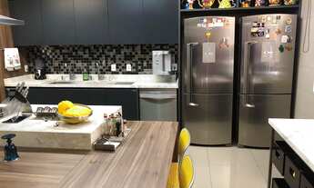 Imagem 4: Casa alto padrão Alphaville 1, mobiliada, finamente decorada, 733m², 7 vagas, 4 suítes. Co