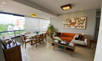 Imagem 3: Mansão das Dálias, 3 suítes, 152m², varanda integrada, suíte master com closet, sala ampla