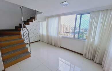 Imagem 2: Cobertura duplex 123m², sala ampliada, 3/4, climatizado, varanda integrada, 2 suítes, deco