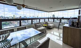 Imagem 5: Morada Nilo Pedreira 140m², suíte master com closet, climatizado, vista mar, varanda integ