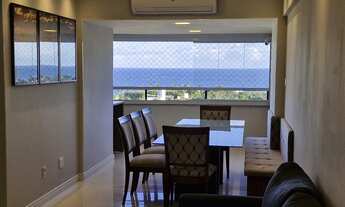 Imagem 2: Bosque Patamares, 89m², varanda integrada, 3/4, vista mar, 1 suíte, climatizado, área de s
