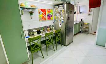 Imagem 2: Pituba 108m², suíte, nascente, vista mar, área de serviço, dependência completa, fino acab