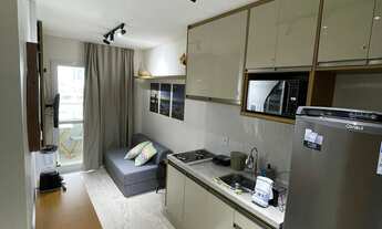 Imagem: Smart Sol 24m², studio com quarto e sala