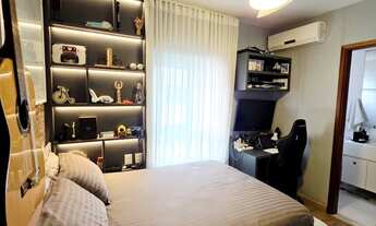 Imagem 4: Alphaville I, 141m², climatizado, 3 suítes, gabinete, varanda gourmet, sala, cozinha, fino