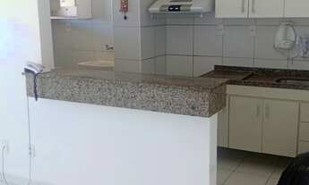 Imagem 6: Brotas 64m², andar alto, vista mar, varanda, sala, cozinha, 2/4, suíte, área de serviço, 1