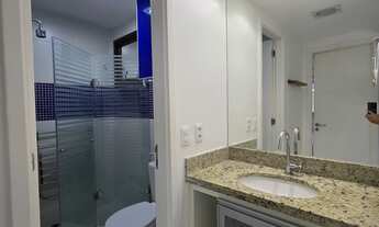 Imagem 4: Oportunidade! Studio mobiliado, alphaville, 47m², varanda gourmet, cozinha, climatizado, n