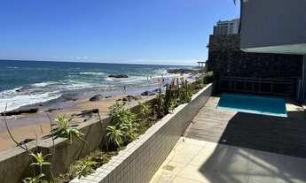 Imagem 4: Rio Vermelho duplex 564m², frente mar, 4 suítes, varandas, área gourmet, piscina privativ