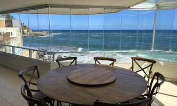 Imagem 3: Rio Vermelho duplex 564m², frente mar, 4 suítes, varandas, área gourmet, piscina privativ