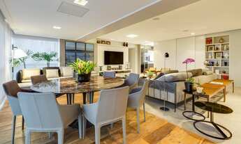 Imagem 4: Diamond 185m², climatizado, 3 suítes, andar alto, 3 vagas, finamente decorado, área de ser