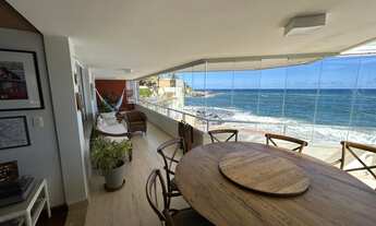 Imagem 2: Rio Vermelho duplex 564m², frente mar, 4 suítes, varandas, área gourmet, piscina privativ