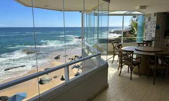 Imagem 5: Rio Vermelho duplex 564m², frente mar, 4 suítes, varandas, área gourmet, piscina privativ