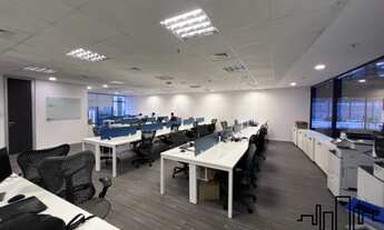 Imagem 2: Escritório mobiliado de 1.060,00 m² na Berrini em edifício AAA