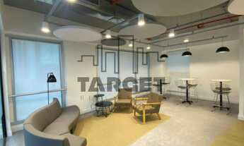 Imagem 2: Único Conjunto Comercial Mobiliado para Locação na Berrini com 550 m²