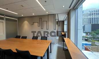 Imagem 7: Excelente Conjunto Comercial Mobiliado com 2.214 m² na Nova Faria Lima