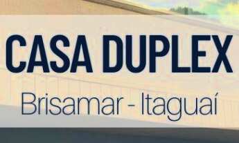 Imagem: CASA DUPLEX DE 2 QUARTOS/ BRISAMAR- ITAGUAÍ