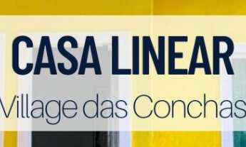 Imagem: Casa linear no condomínio Village das Conchas