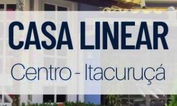 Imagem: Casa Linear no Centro de Itacuruçá a dois