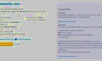 Imagem 2: Casa duplex na Praia do Saco Mangaratiba - IMÓVEL DE LEILÃO - LEIA A DESCRIÇÃO