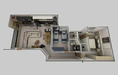 Imagem 2: APARTAMENTO RESIDENCIAL em SANTANA DO PARAÍSO - MG, CIDADE NOVA