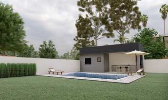 Imagem 5: Incrível Sobrado novo 261m² com 3 suítes, piscina, churrasqueira - Condomínio Central Park