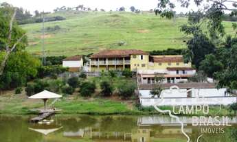 Imagem 2: Linda fazenda com plantação de eucalipto e café em Minas Gerais