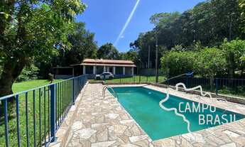 Imagem: CHÁCARA PLANA DE 2.100M² COM CASA, LAGO