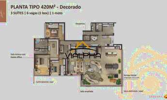 Imagem 6: Florá: Apartamento de luxo com 4 quartos e 420m² em Alphaville, Barueri-SP