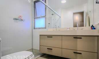 Imagem 5: Apartamento a venda de 123 metros com 3 suítes com 2 vagas, terraço gourmet em no level Al