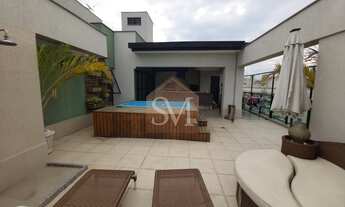 Imagem 2: Belíssima Cobertura duplex 4 quartos, transformado em 3 quartos, 169 m², 2 vagas duplas