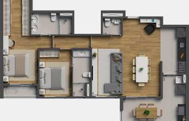 Imagem 7: APARTAMENTO RESIDENCIAL em São Paulo - SP, Alto da Lapa